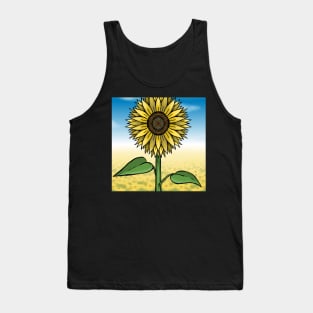 Sunflowers for Ukraine Tank Top